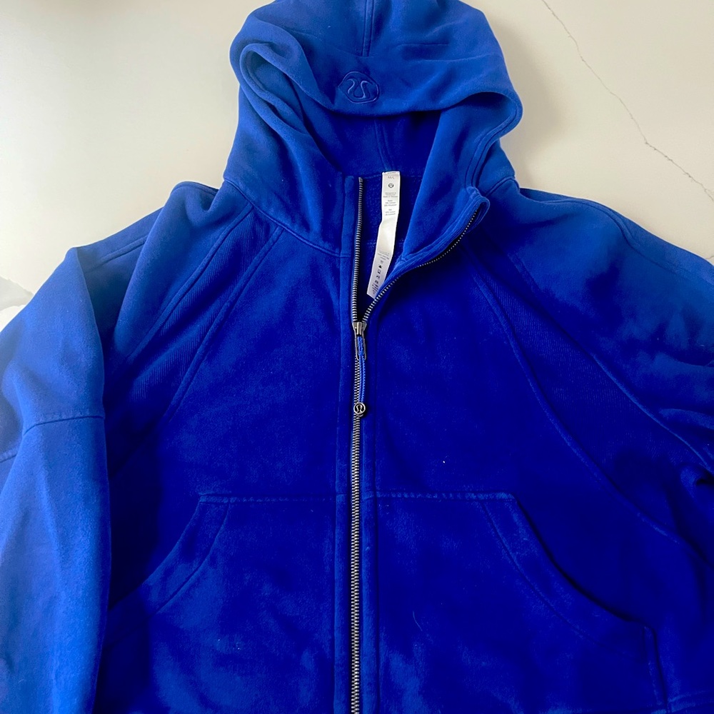 Lululemon Scuba Oversized full zip hoodie M/L, pyschic